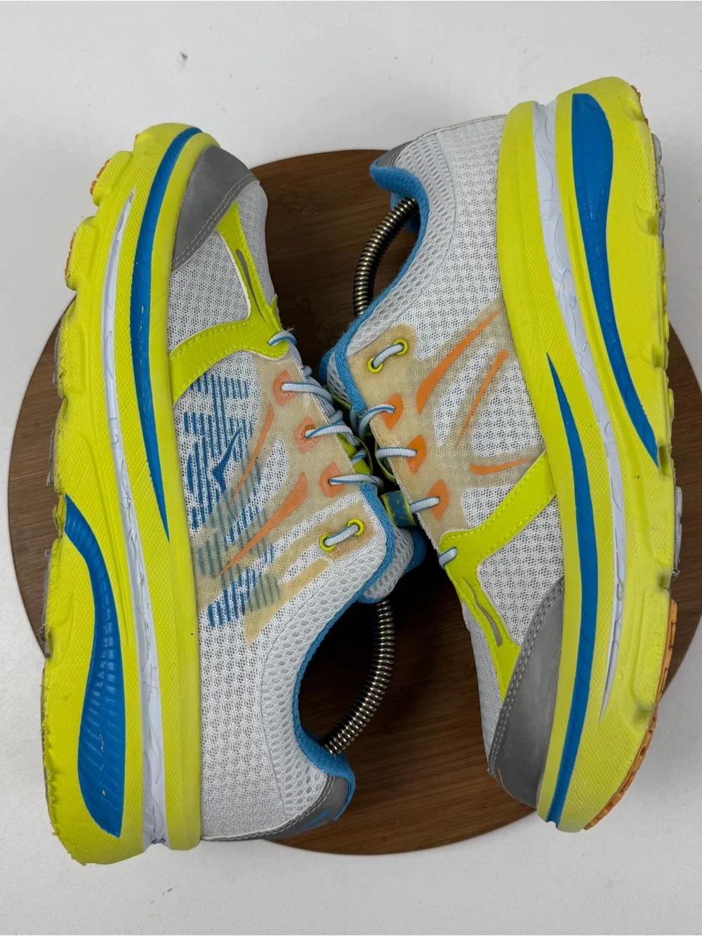 Hoka Bondi B “Citrus White” Running Shoes